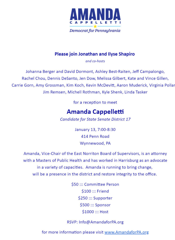 Amanda Cappelletti Fund Raiser