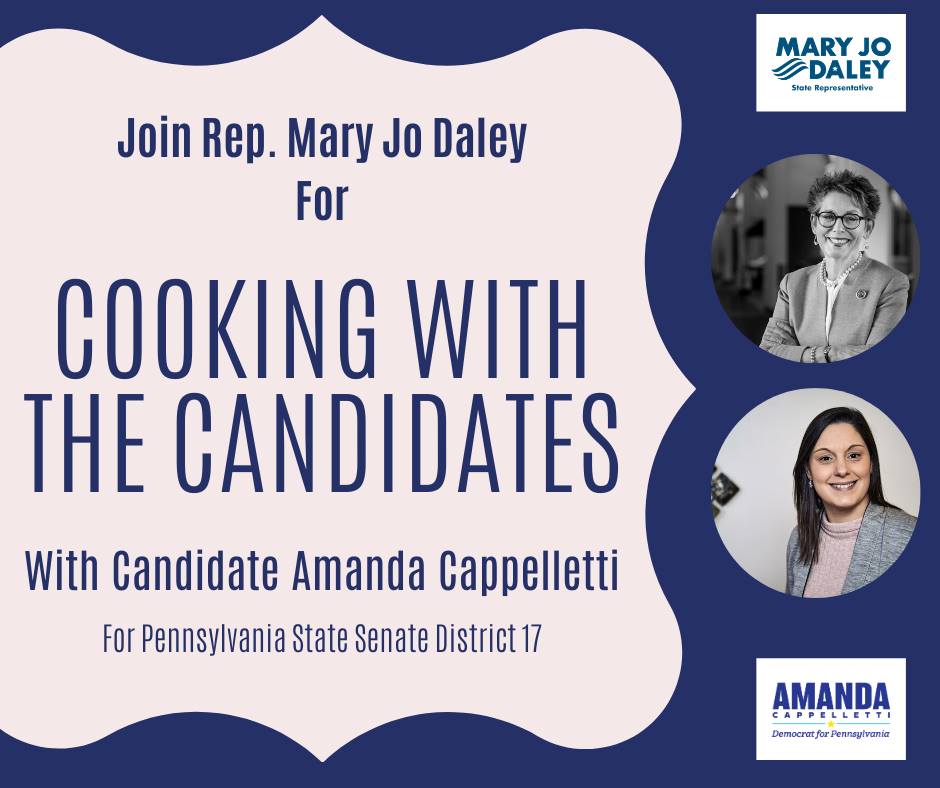 Amanda Cappelletti Cooking with the Candidates