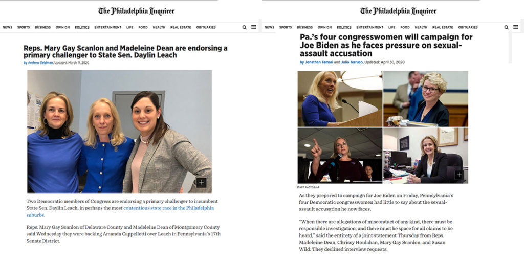 Mary Gay Scanlon Madeleine Dean Biden