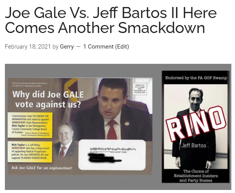 Gale vs Bartos