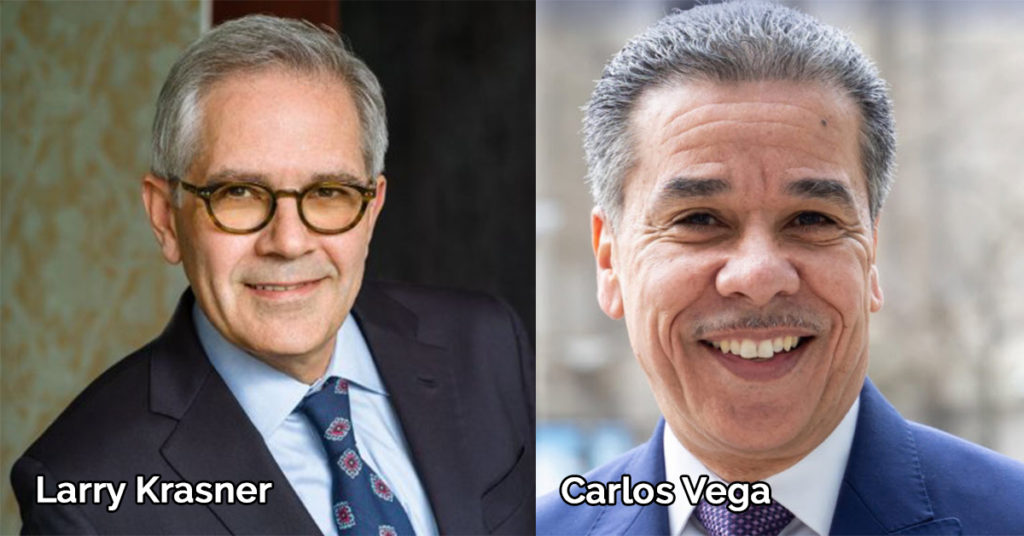 Larry Krasner Carlos Vega