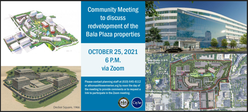 Bala Plaza Community Meeting