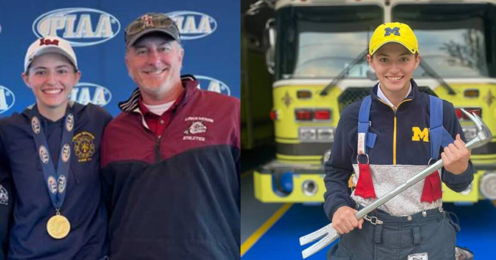 Sydney Yermish Golf Champ Firefighter